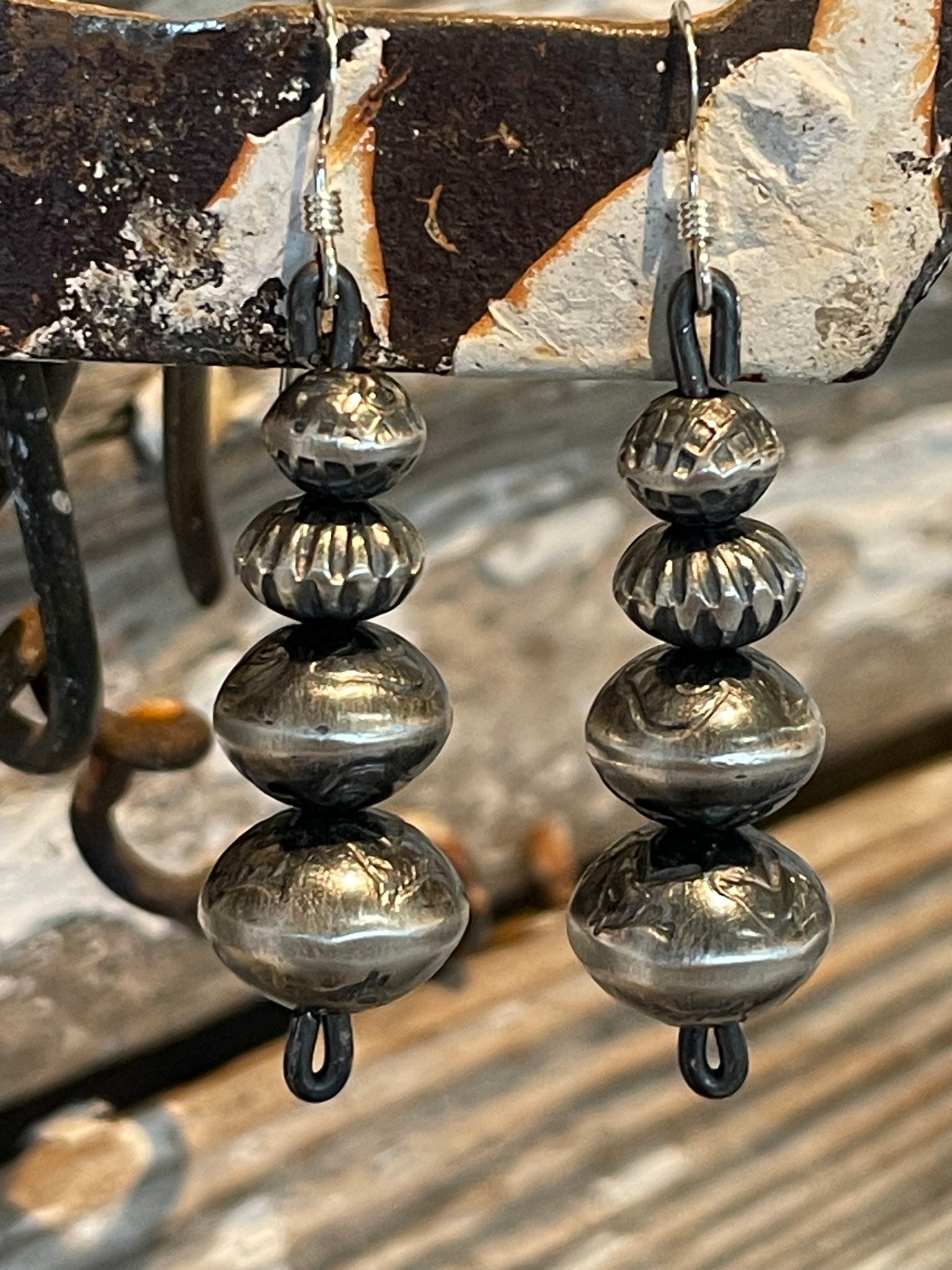 The Kenia Navajo Pearl Earings
