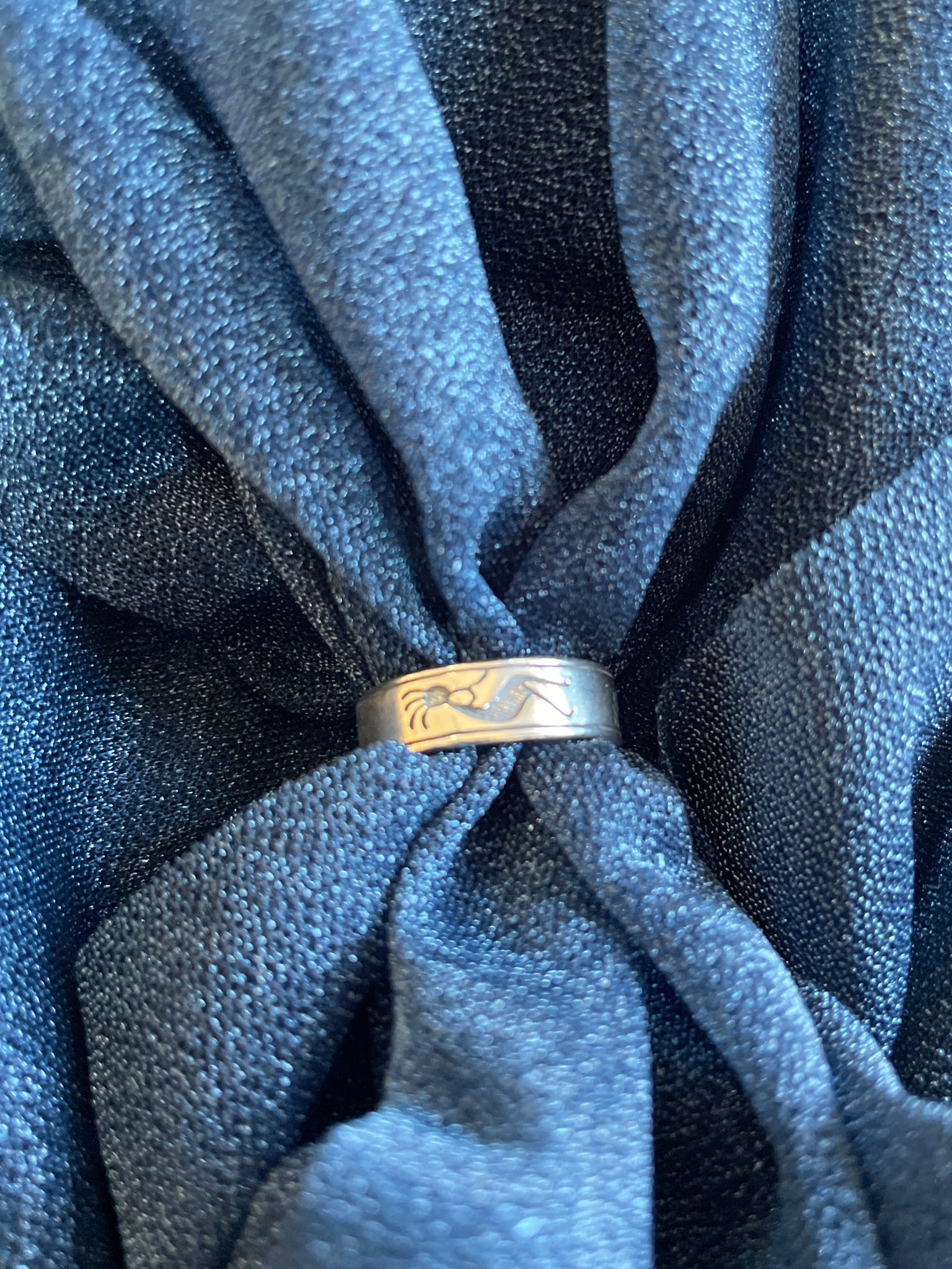 Silver Stamped Rings