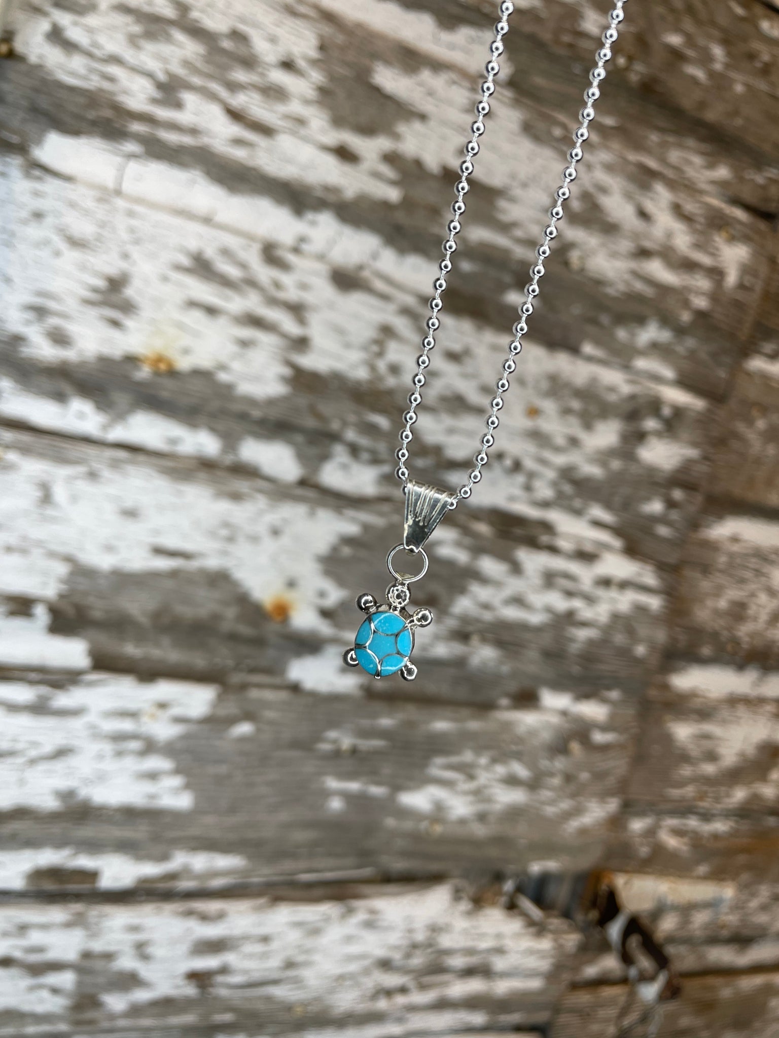 The Turquoise Turtle Pendant