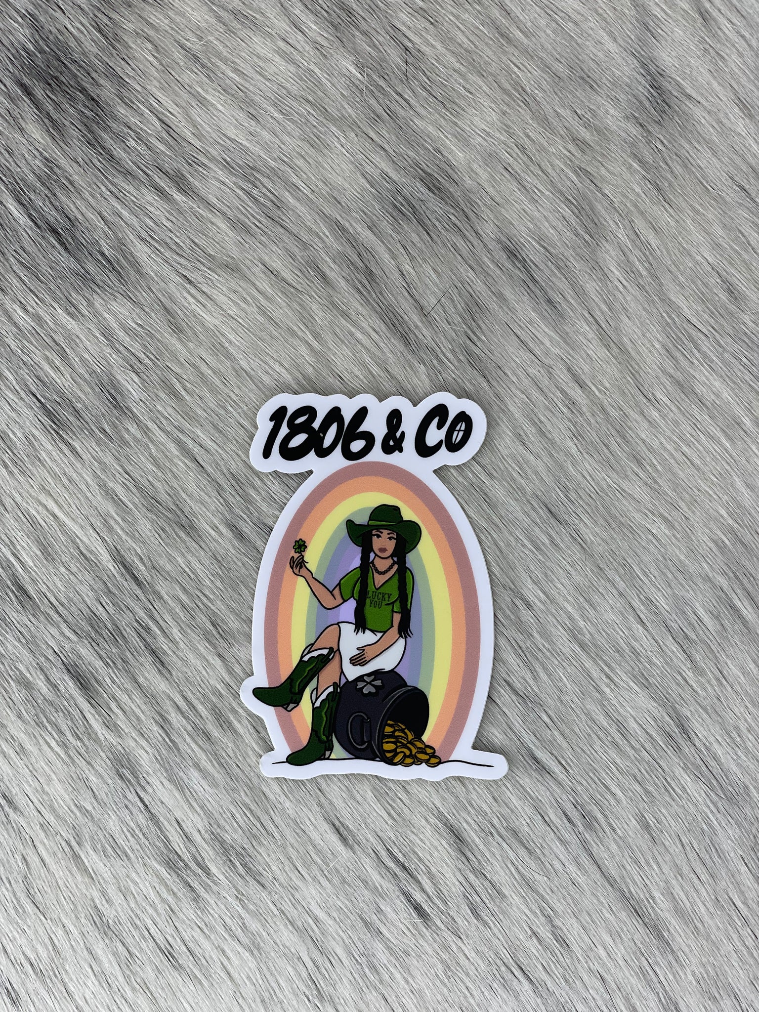 1806 St Patty's Edition Sticker