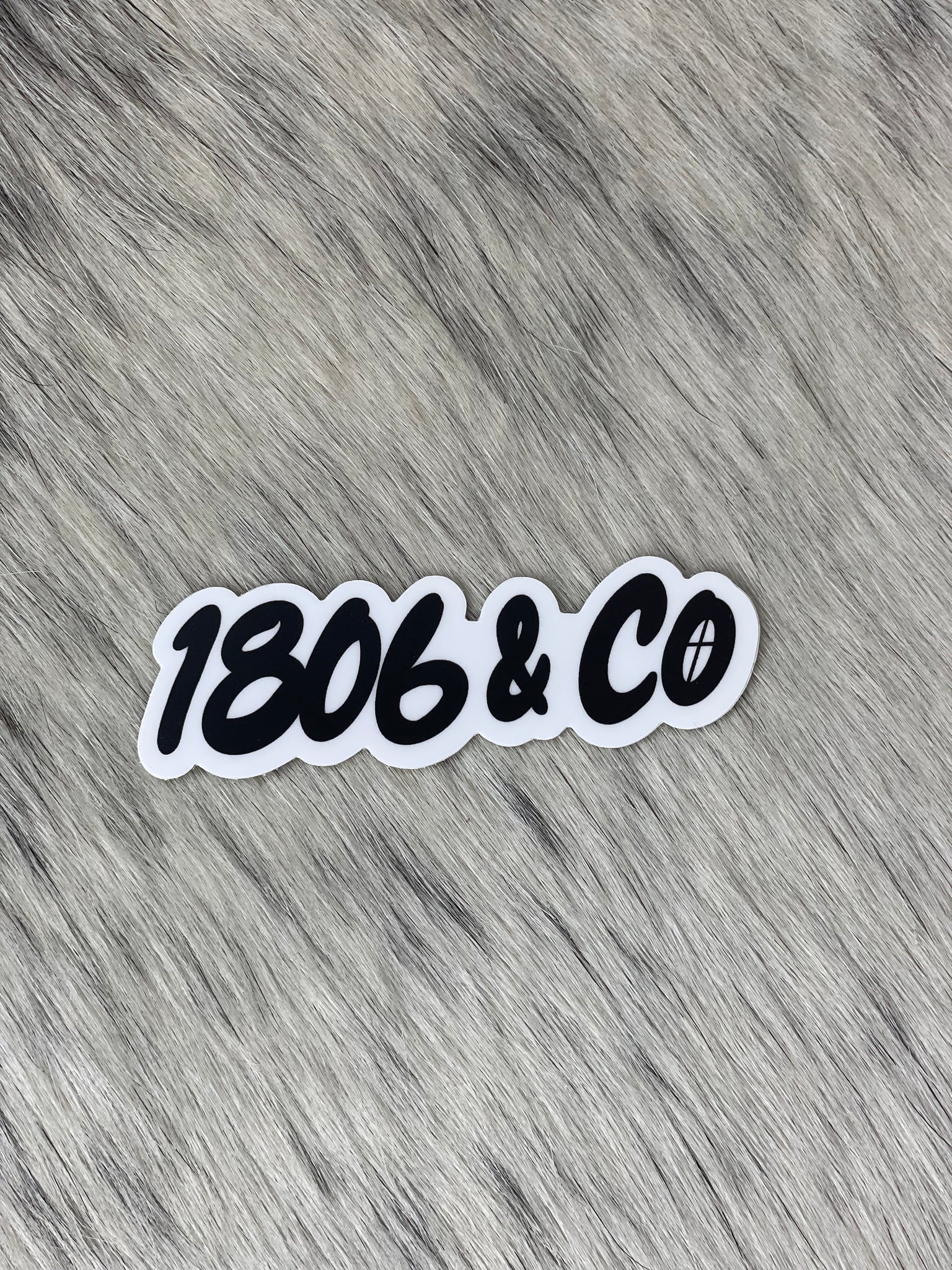 1806 Logo Sticker