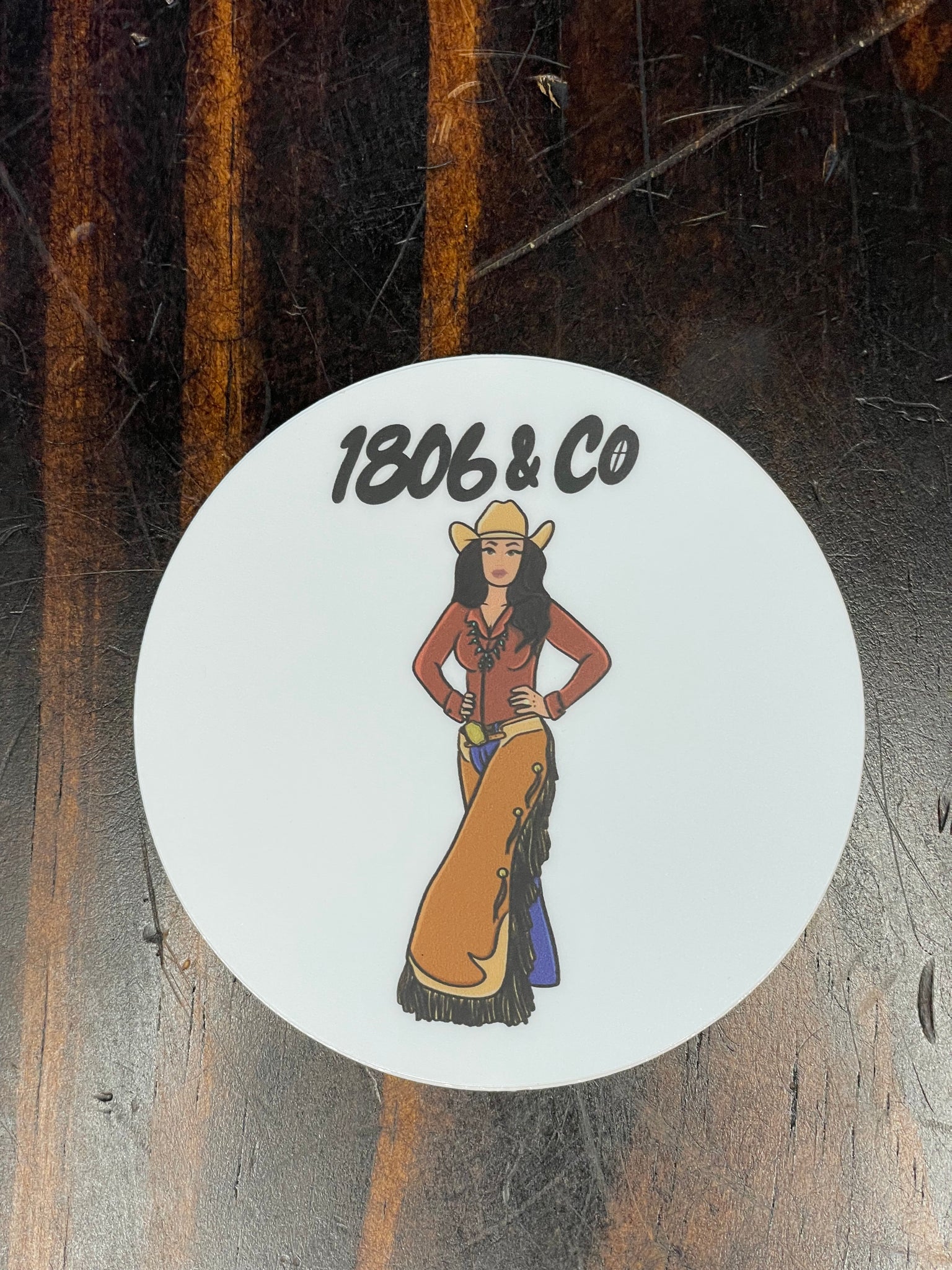 Cowgirl 1806 Sticker